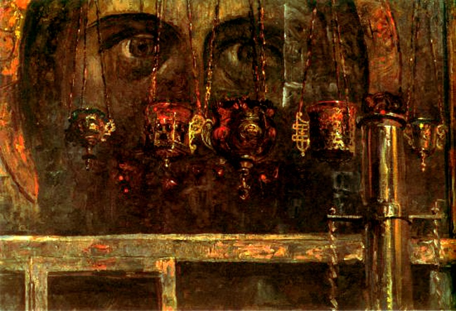 Спас Ярое Око. Художник Корин Павел Дмитриевич