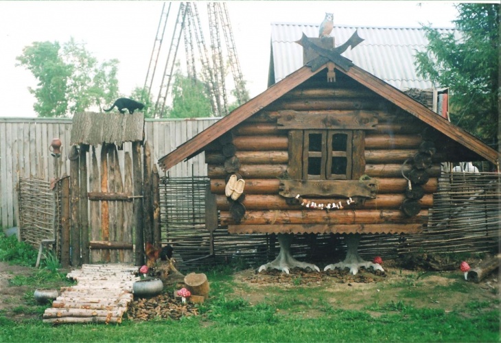 Курятник на курьих ножках Курятник на курьих ножках