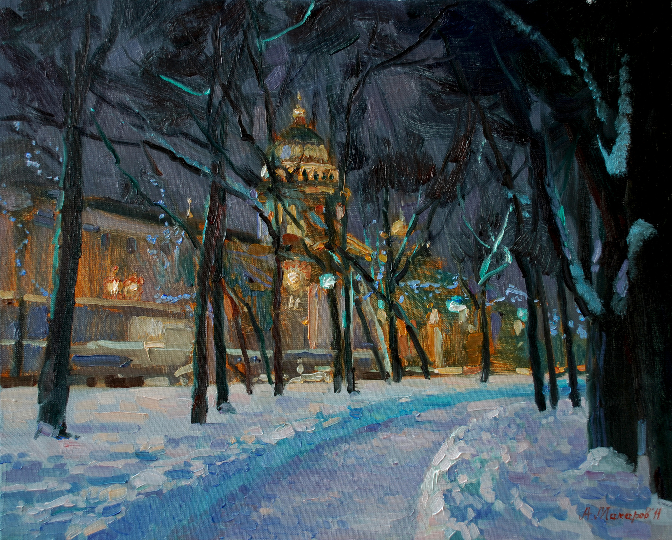 Исаакий зимой картинки Исаакий зимой картинки