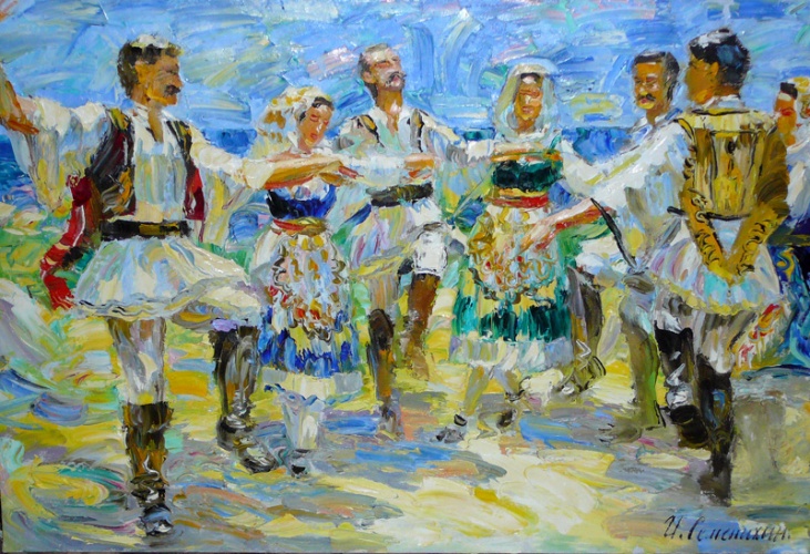 Авторские галереи - Семенихин Игорь / Из серии "Греческий танец ...