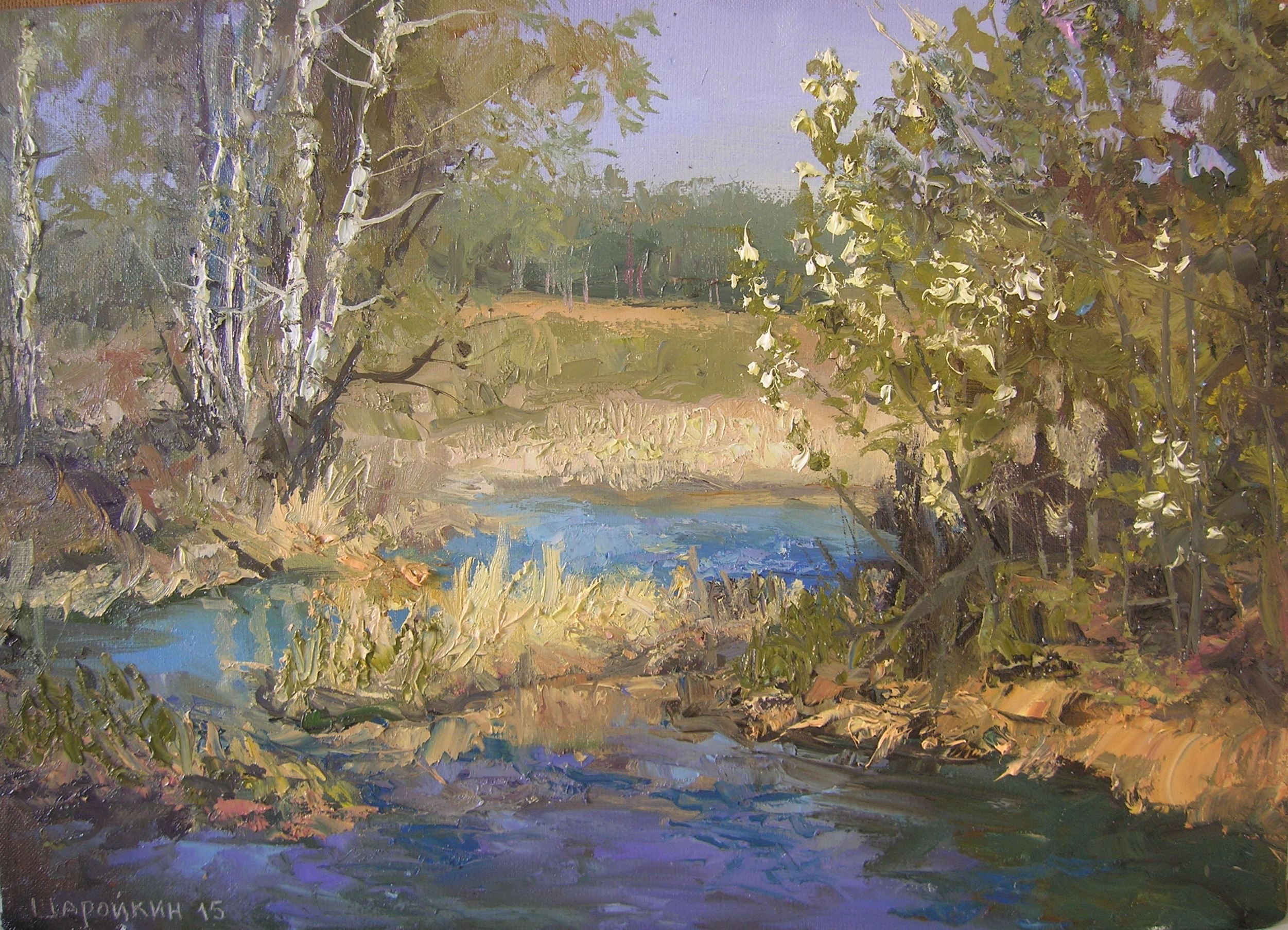 Пейзажи художников с черемухи