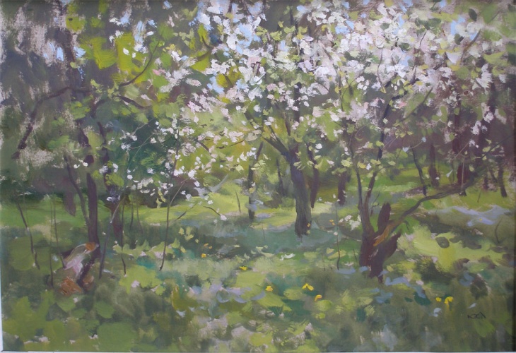 Авторские галереи - Авдеев Юрий Сергеевич / В саду / Живопись [Пейзаж]